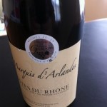 Svendita stock vino Cotes du Rhone Marquis d'Arlandes